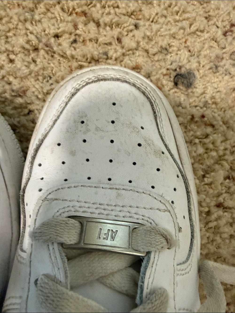 Nike Kids White Low-Top Swoosh Sneakers - Picture 5 of 5